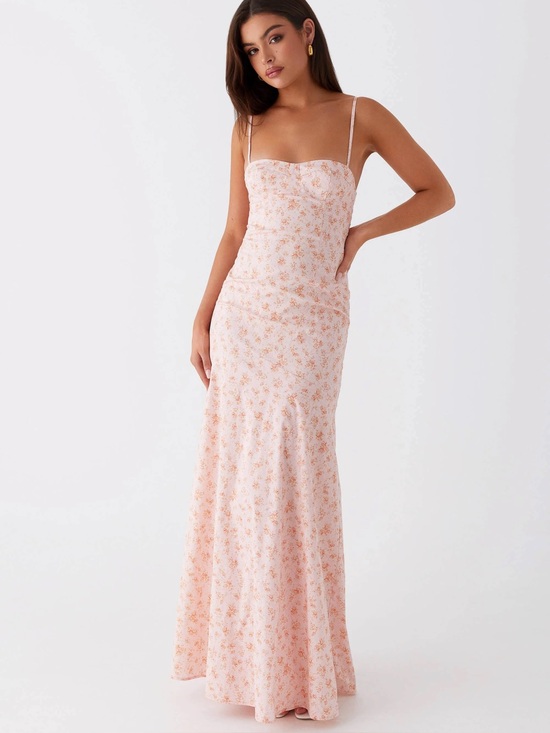 Peppermayo Dresses & Skirts - Peppermayo Britney Maxi Dress - Pink Ditsy Floral NWT